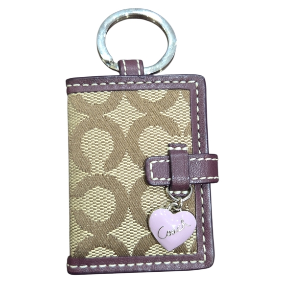 Coach | Accessories | Coach Coach Bag Charm Picture Frame Heart